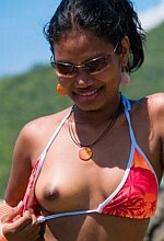 Asha Kumara Orange Bikini - Total Hits: 517